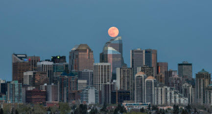 Calgary Full Moon